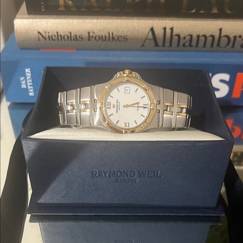 Raymond Weil Two-Tone Silver and Gold Watch